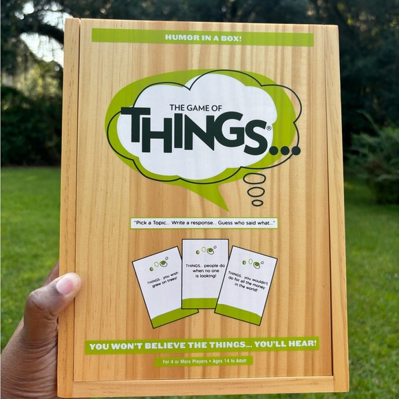 The Game of Things - Wooden Box Edition NIB - Picture 1 of 5